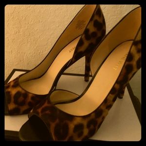 Leopard print shoes